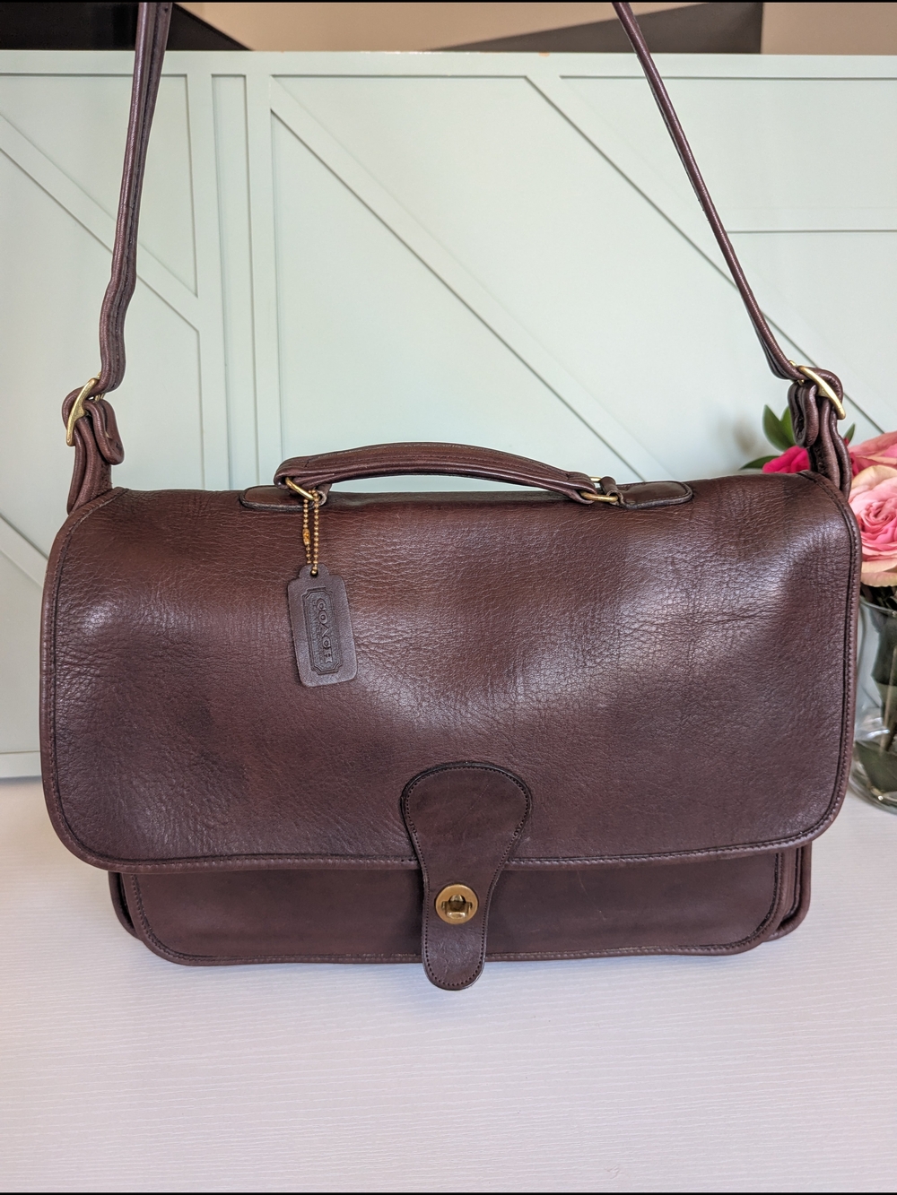 Vintage Coach Metropolitan Brief Bag (Style #5180 - Picture 6 of 15